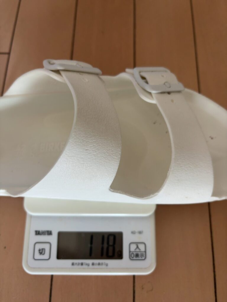 ビルケンシュトック アリゾナ EVA重さ